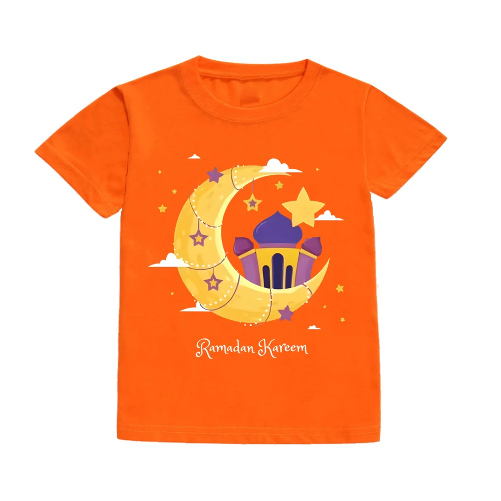 Camiseta infantil de Ramadán con estampado de luna - imagen 2