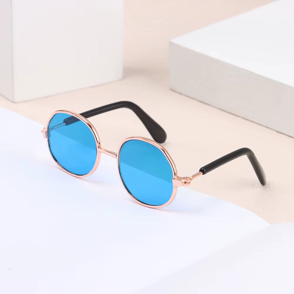 Blythe Gafas de Sol para Muñecas con Montura Redonda Metálica - imagen 3