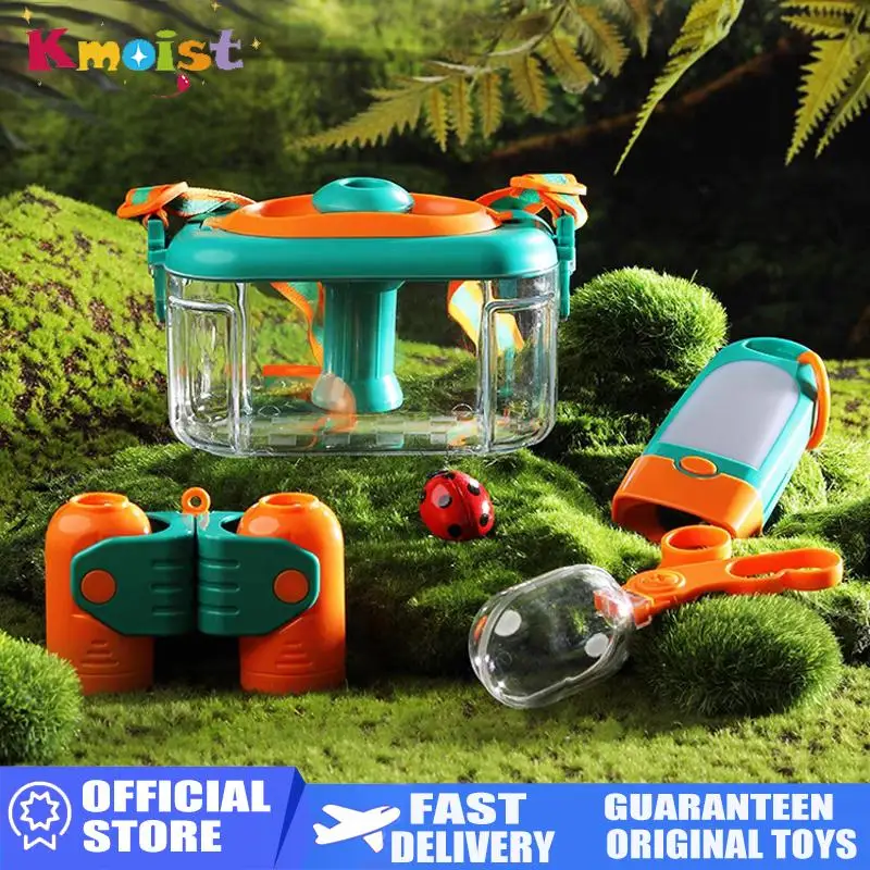 Set de explorador camping con binoculares y lupa para niños