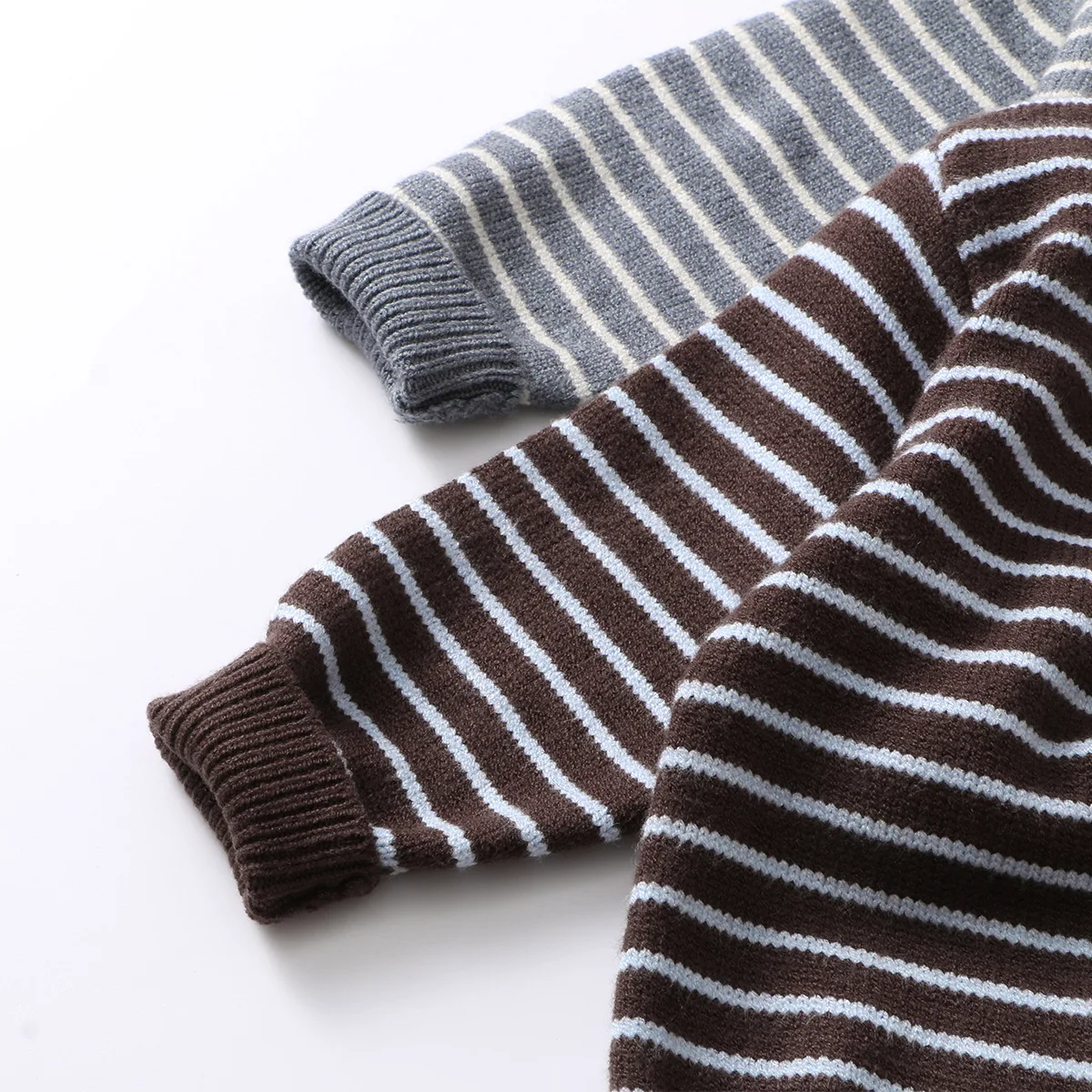 Jersey de punto a rayas para niños – Informal casual - imagen 3