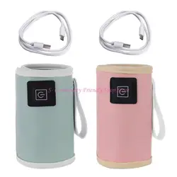 Calentador de biberones USB con temperatura ajustable para bebés