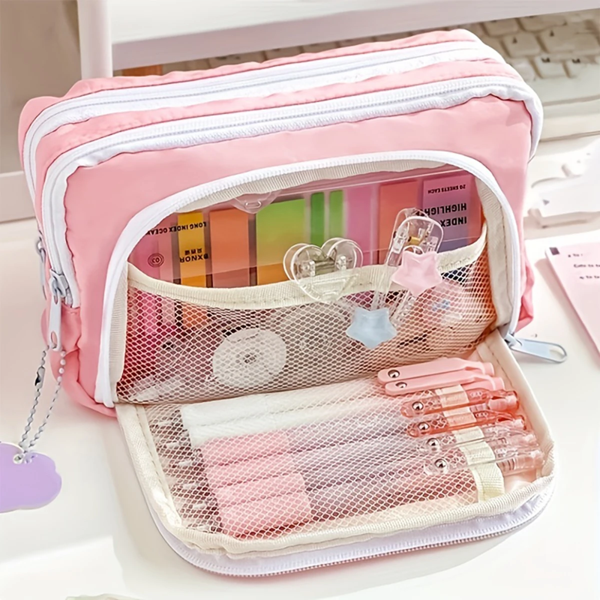 Estuche escolar Kawaii para niños - Diseño coreano - imagen 3