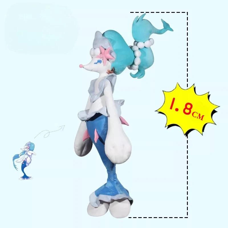 Peluche Pokémon Primarina suave y esponjoso para niños
