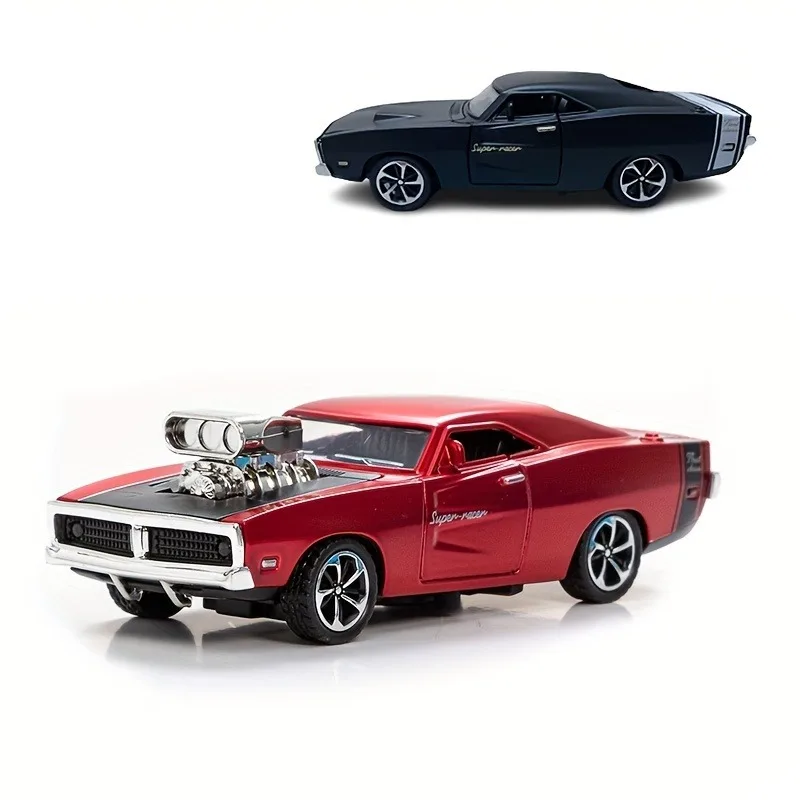 Dodge 32 Coche deportivo de metal que se abre para niños - imagen 3