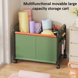 Carrito de almacenamiento de juguetes con ruedas para dormitorio