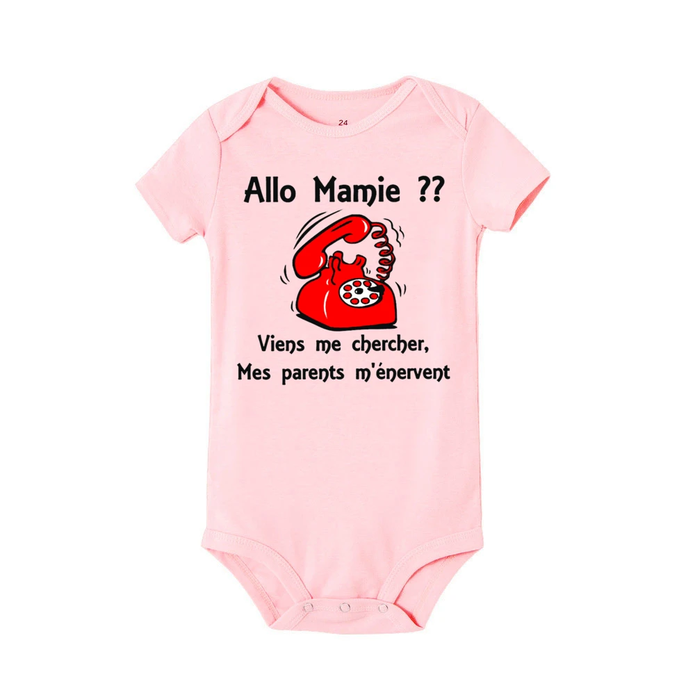 Body bebé Hello Grandma para recién nacido - imagen 4