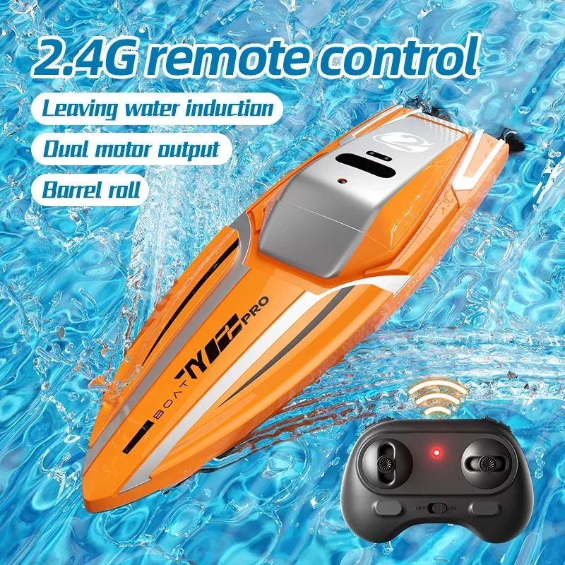 Barco de control remoto alta velocidad con batería recargable - imagen 5