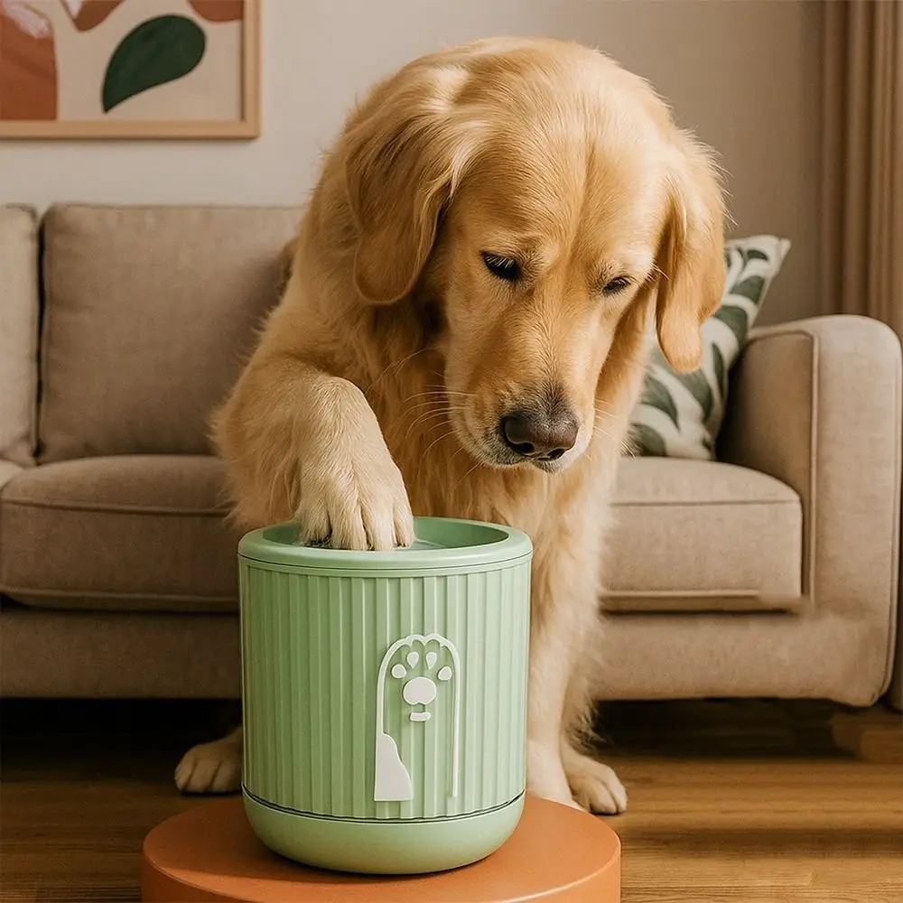 Taza limpiadora de patas automática para lavado rápido en perros - imagen 3