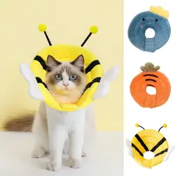 Collar isabelino para gatos y perros pequeños con forma de abeja