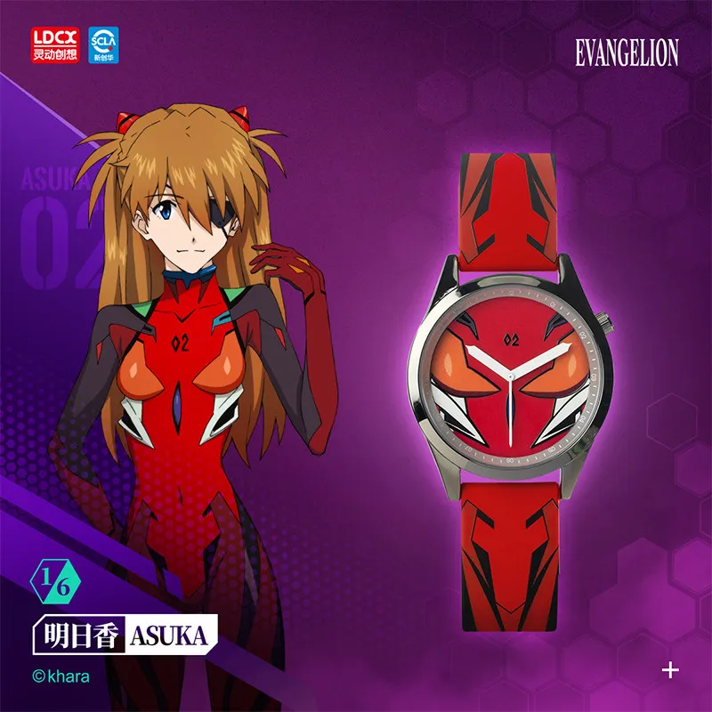 Reloj deportivo WEART LDCX Evangelion con diseño EVA para fans - imagen 4