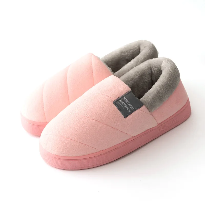 Pantuflas de felpa antideslizantes para casa – Invierno] - imagen 2