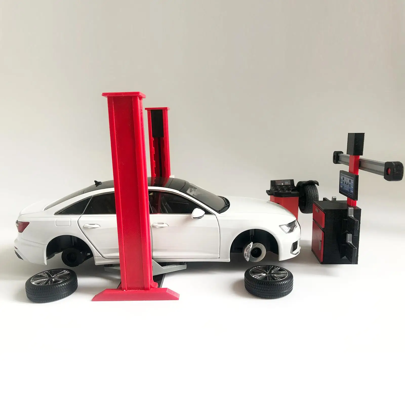 Miniatura herramienta de garaje para colección y decoración