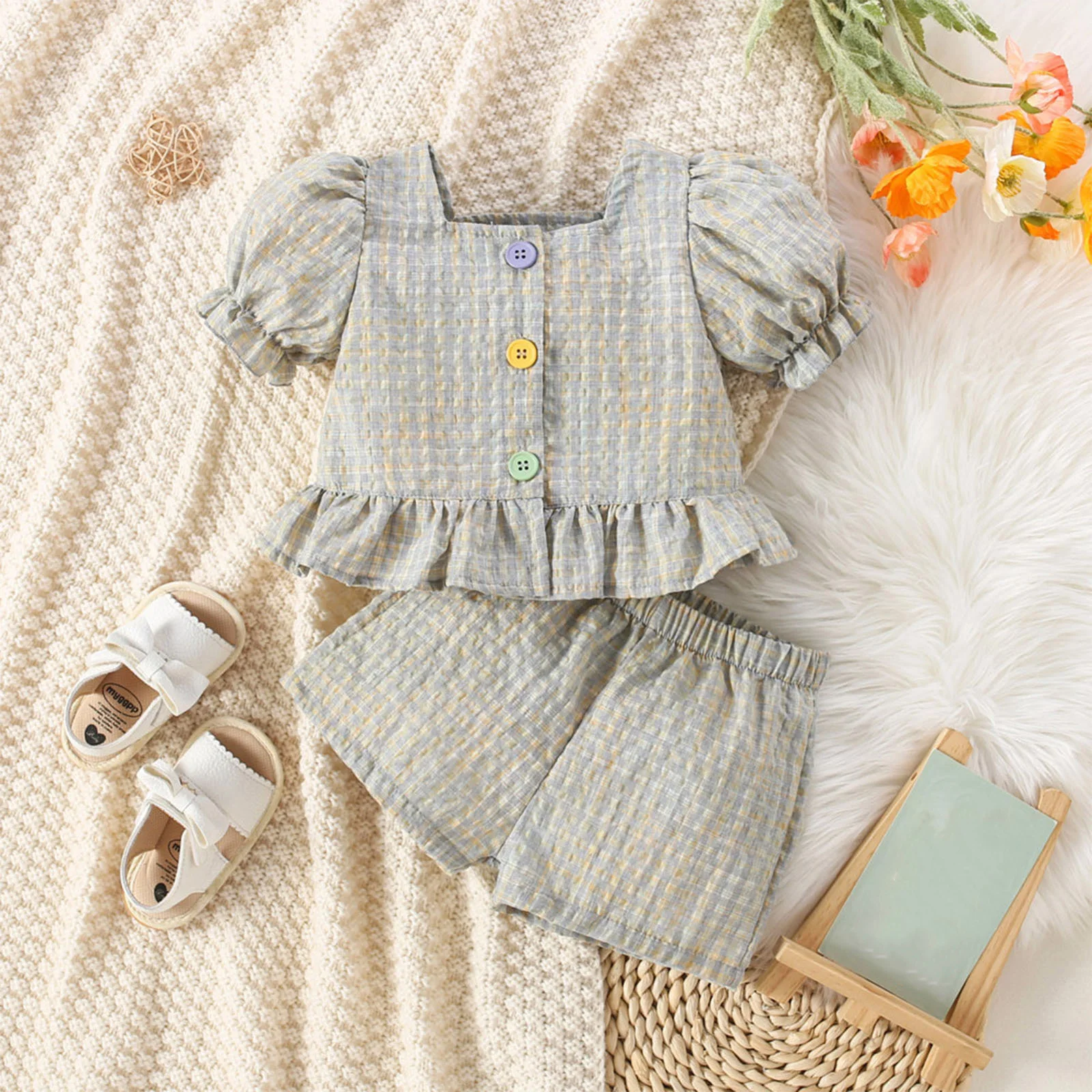 Conjunto en uso para ocasión especial