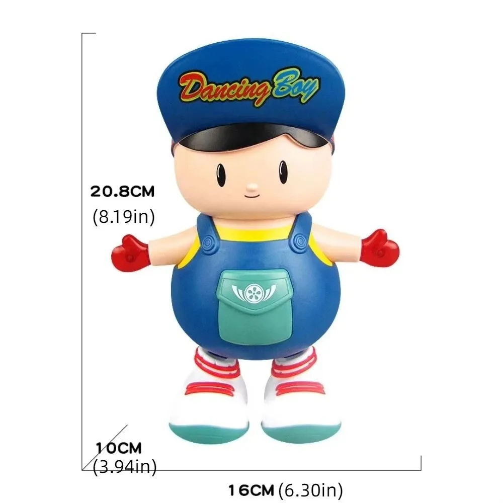 Figura bailarín LED infantil con música y luces para niños - imagen 3