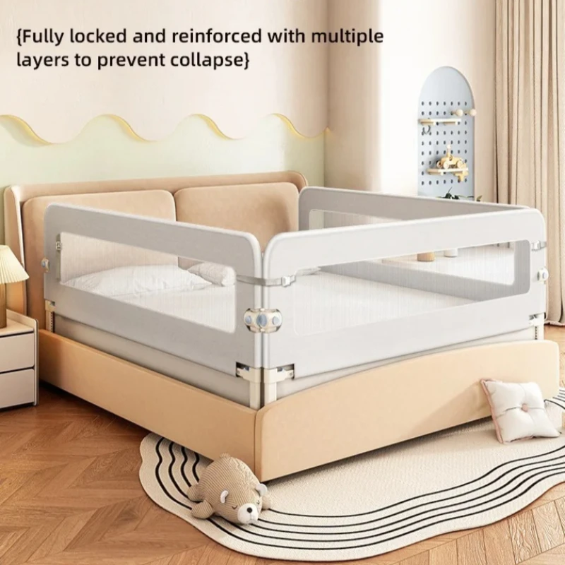 Barandilla de seguridad extra alta para cama infantil con descenso