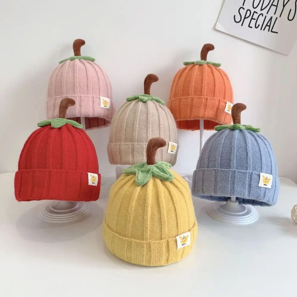 Gorro calabaza Halloween para bebé – Punto suave - imagen 5