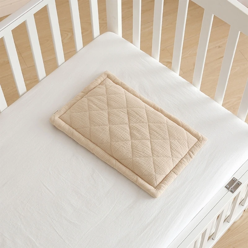 Almohada bebé suave transpirable soporte cuello para cochecito y viaje