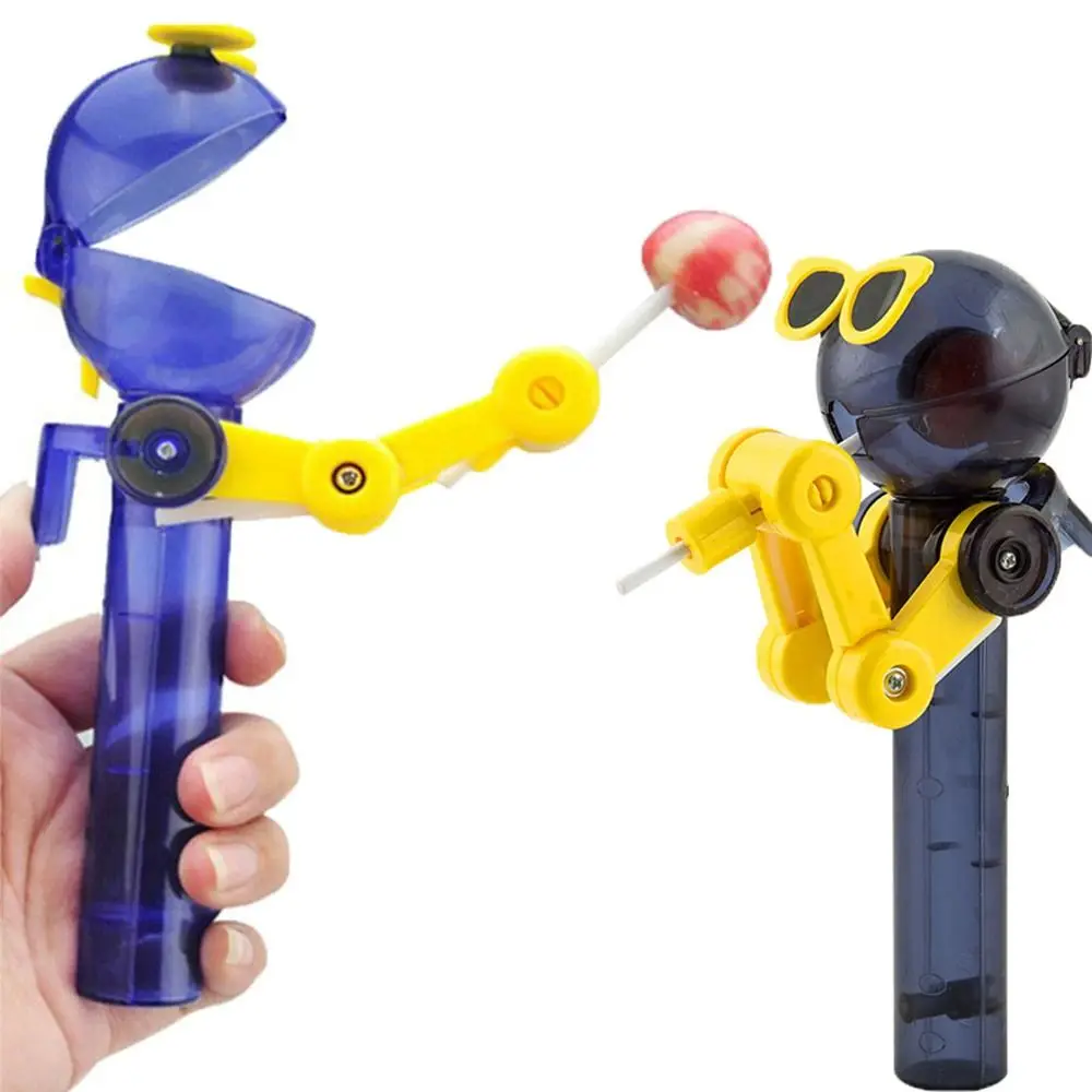 Soporte para piruletas antipolvo con robot de descompresión