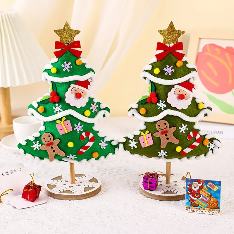 Kit de manualidades navideñas para niños, decoración hecha a mano