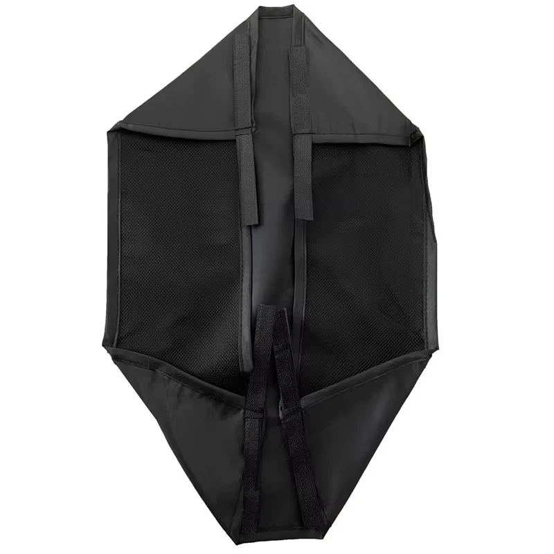 Organizador cochecito con portavasos – Bolsa negra colgante infantil - imagen 5