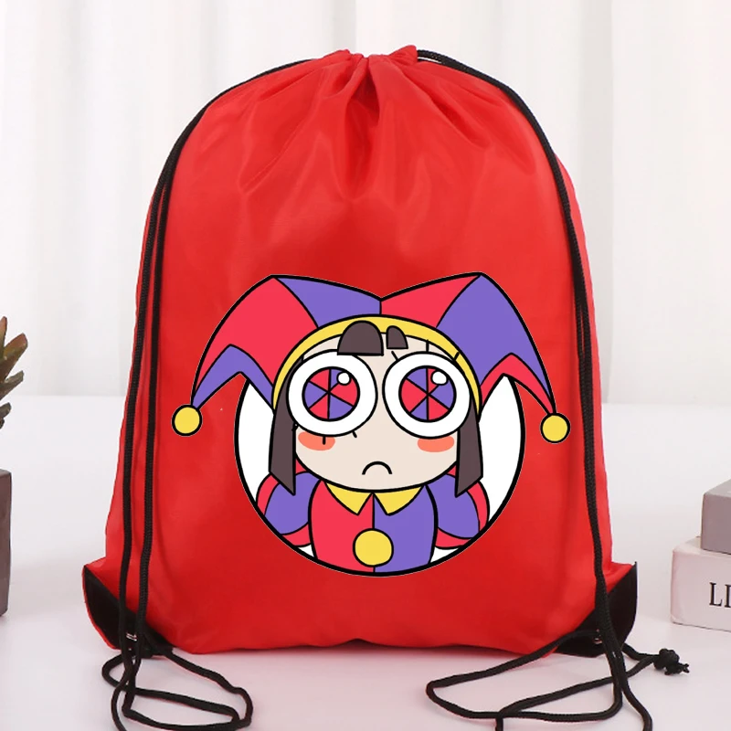 The Amazing Digital Circus bolsa con cordón de poliéster para deporte - imagen 2