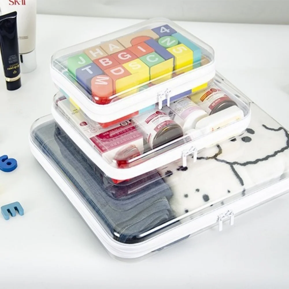 Bolsa organizadora impermeable transparente con cremallera bebé - imagen 3