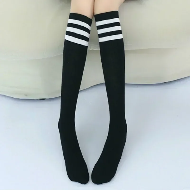 Calcetines deportivos de algodón hasta la rodilla para niños niñas - imagen 4