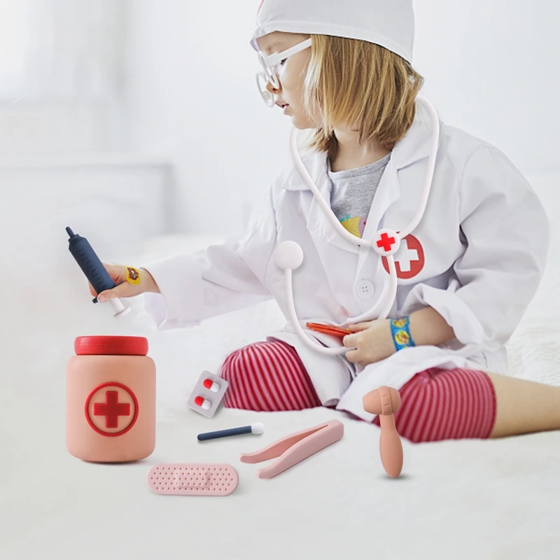 Juego médico de silicona para bebés – Juguete educativo - imagen 4