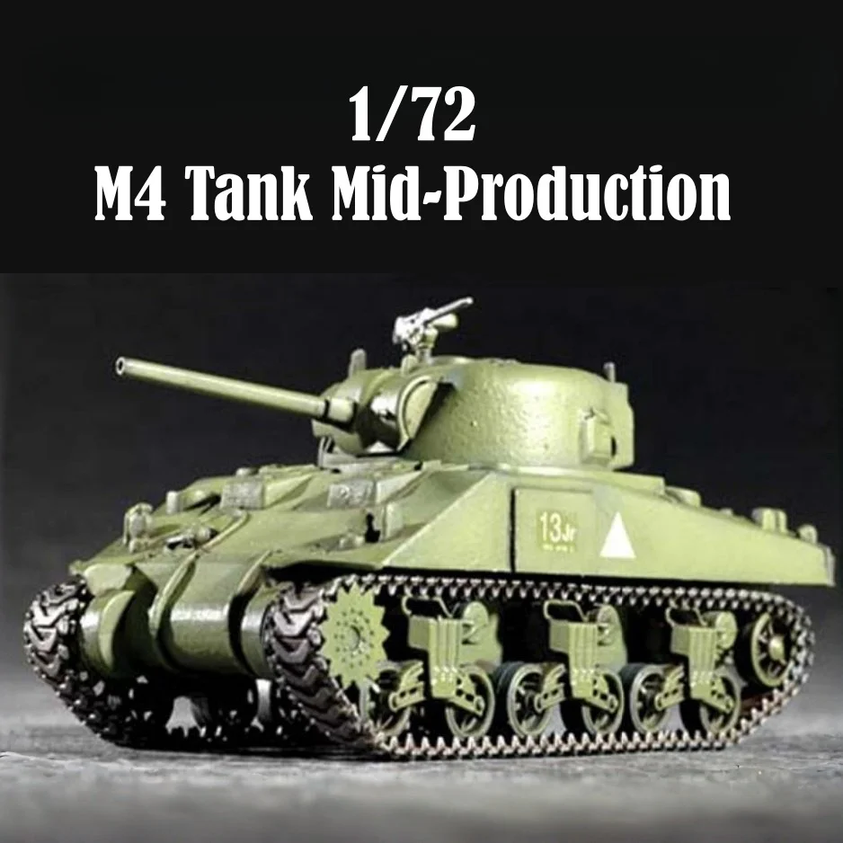 Vista frontal del kit M4 Sherman