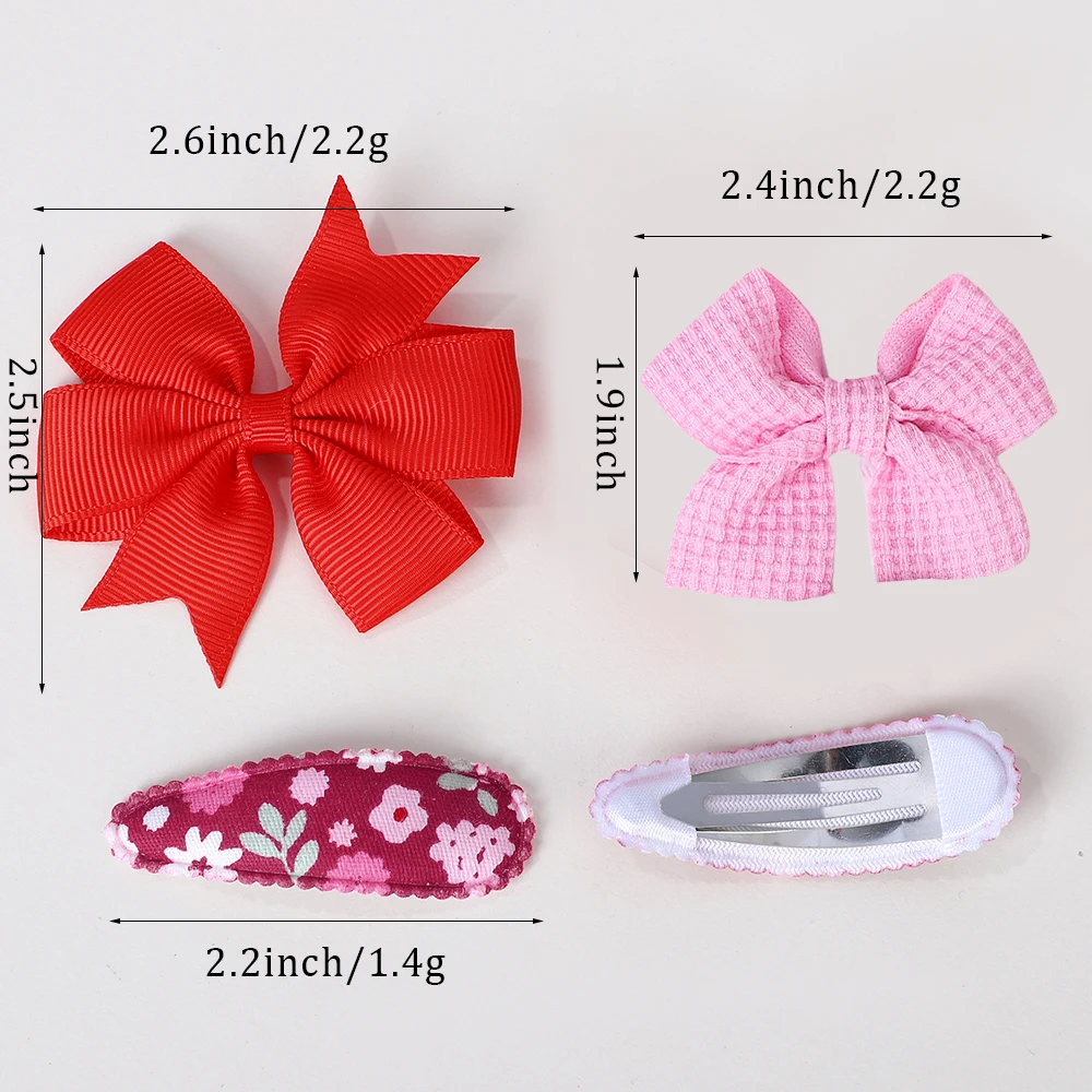 Lazos de pelo para niñas con horquillas artesanales - imagen 2