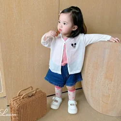 Pantalones cortos de mezclilla para bebé y niña, verano cómodo