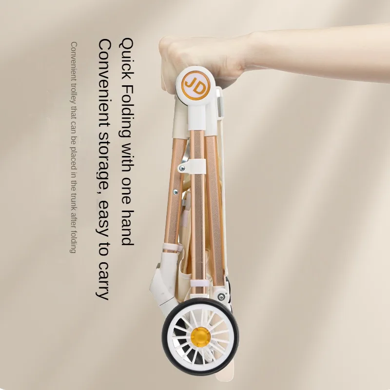 Coche légère pliant pour bébé – Compact et portable de voyage - imagen 3