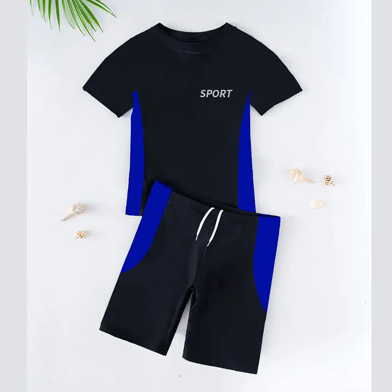 Bañadores de secado rápido para niños – Traje entrenamiento partido - imagen 3