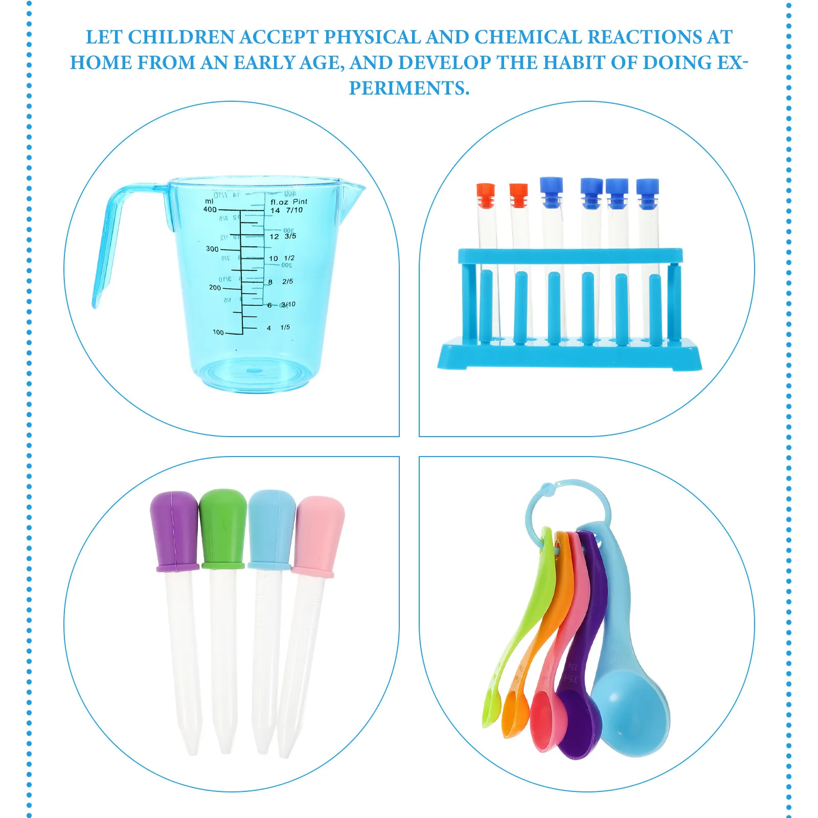 Kit de experimentos científicos educativo para niños – aprendizaje