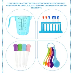 Kit de experimentos científicos educativo para niños – aprendizaje