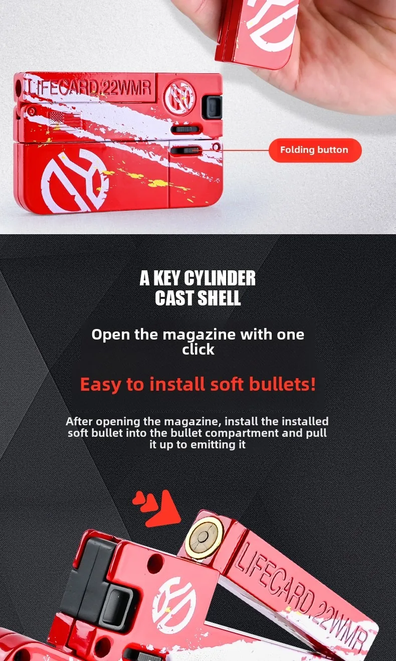 Bláster de bolsillo para juego de interior/exterior