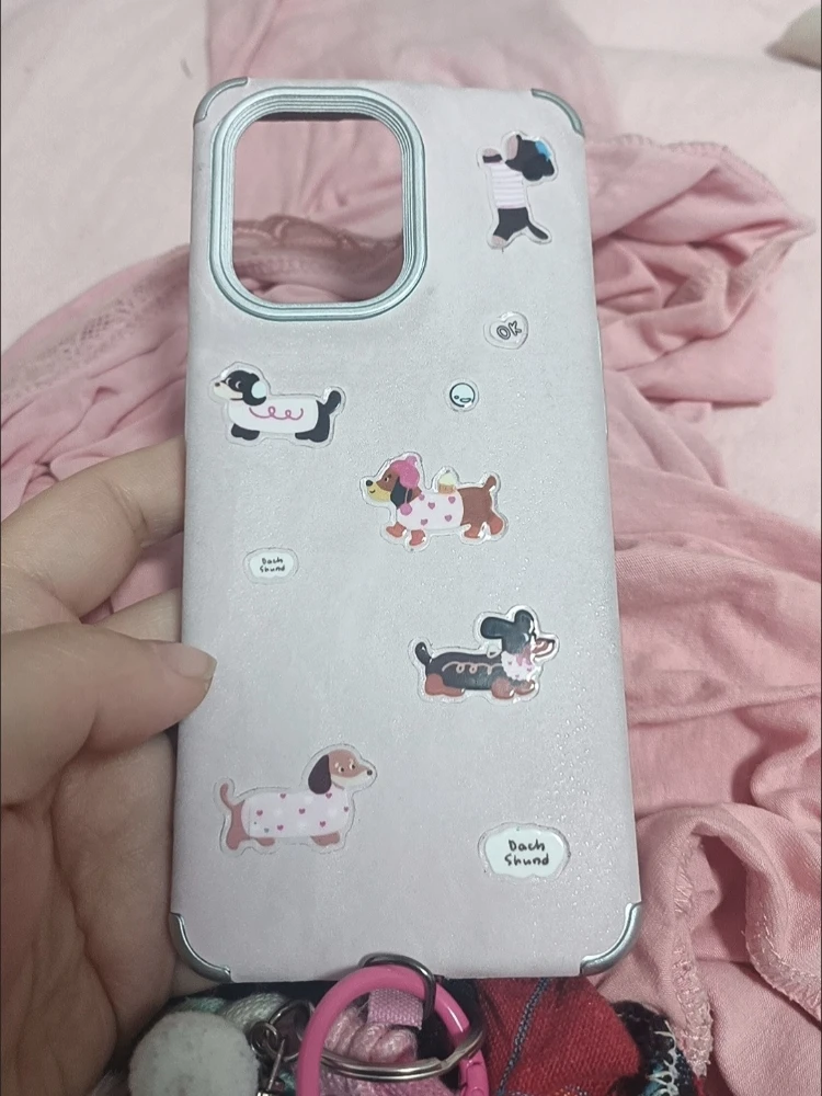 Pegatinas 3D de perros con manchas para agendas y cuadernos