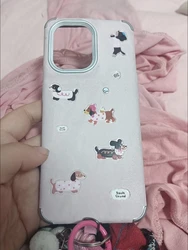 Pegatinas 3D de perros con manchas para agendas y cuadernos