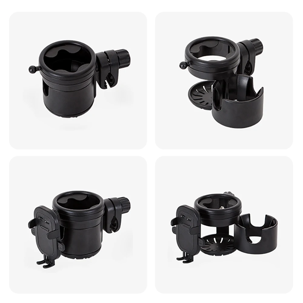 Soporte universal para cochecito con portavasos doble y móvil - imagen 5
