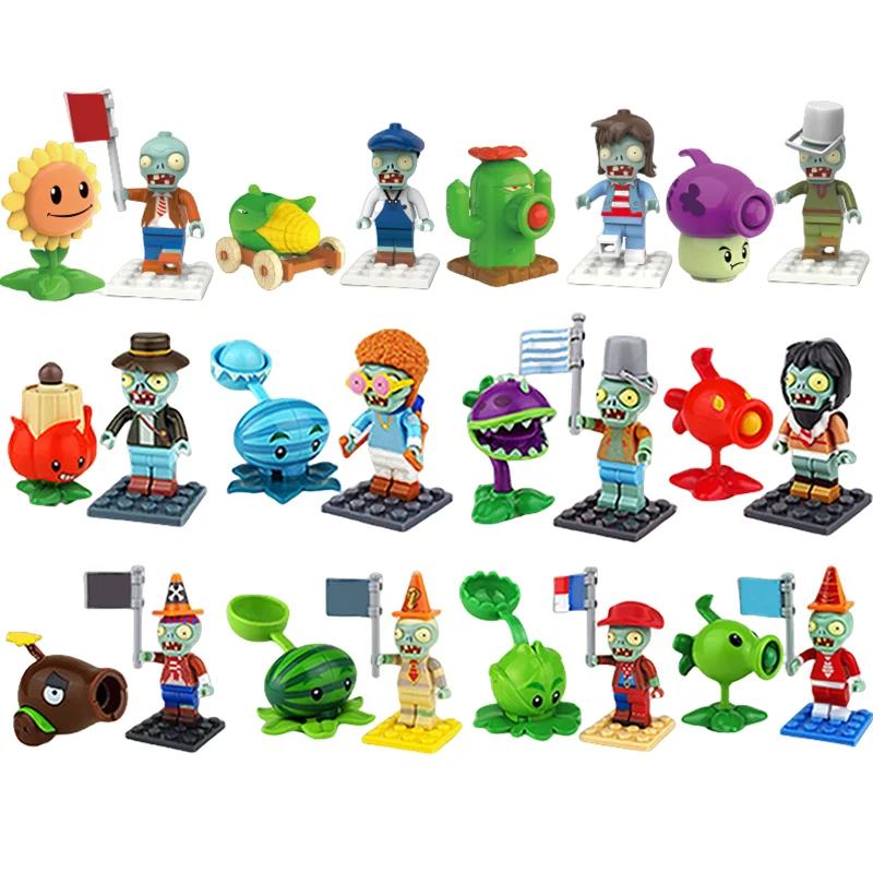 Plantas vs Zombies figura de acción Peashooter infantil - imagen 4