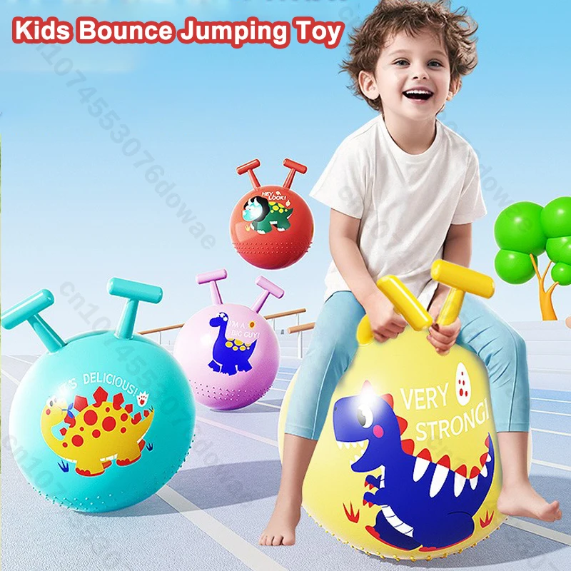 Juguete de rebote con pelotas para saltar y hacer ejercicio infantil - imagen 2