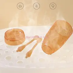 Cepillo de dientes de silicona para bebé con raspador lengua
