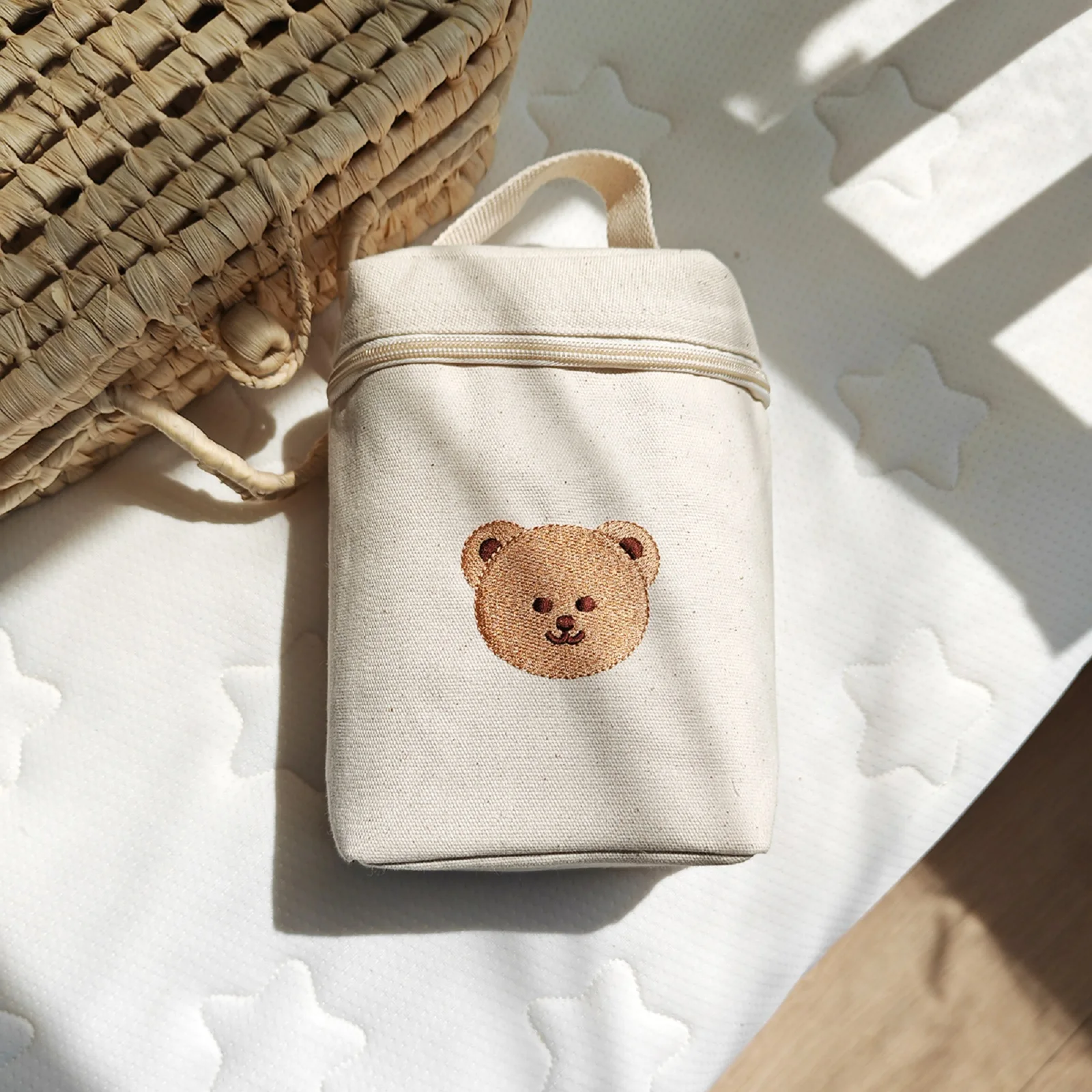 Bolsa térmica para cochecito de bebé, guarda leche y biberones - imagen 5