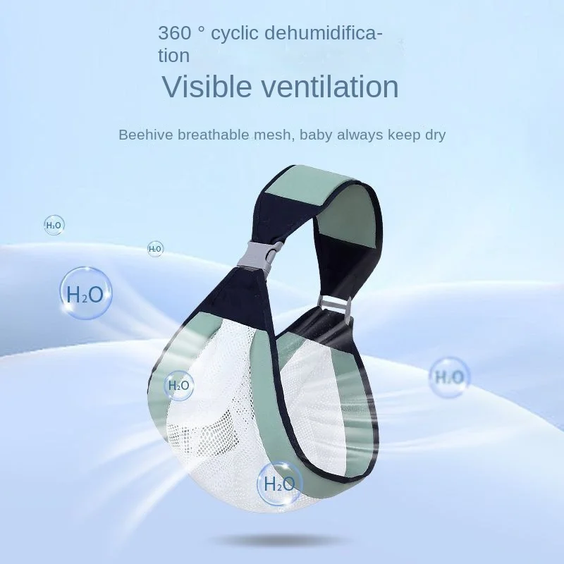 Portabebés ergonómico transpirable para recién nacidos y bebés - imagen 3