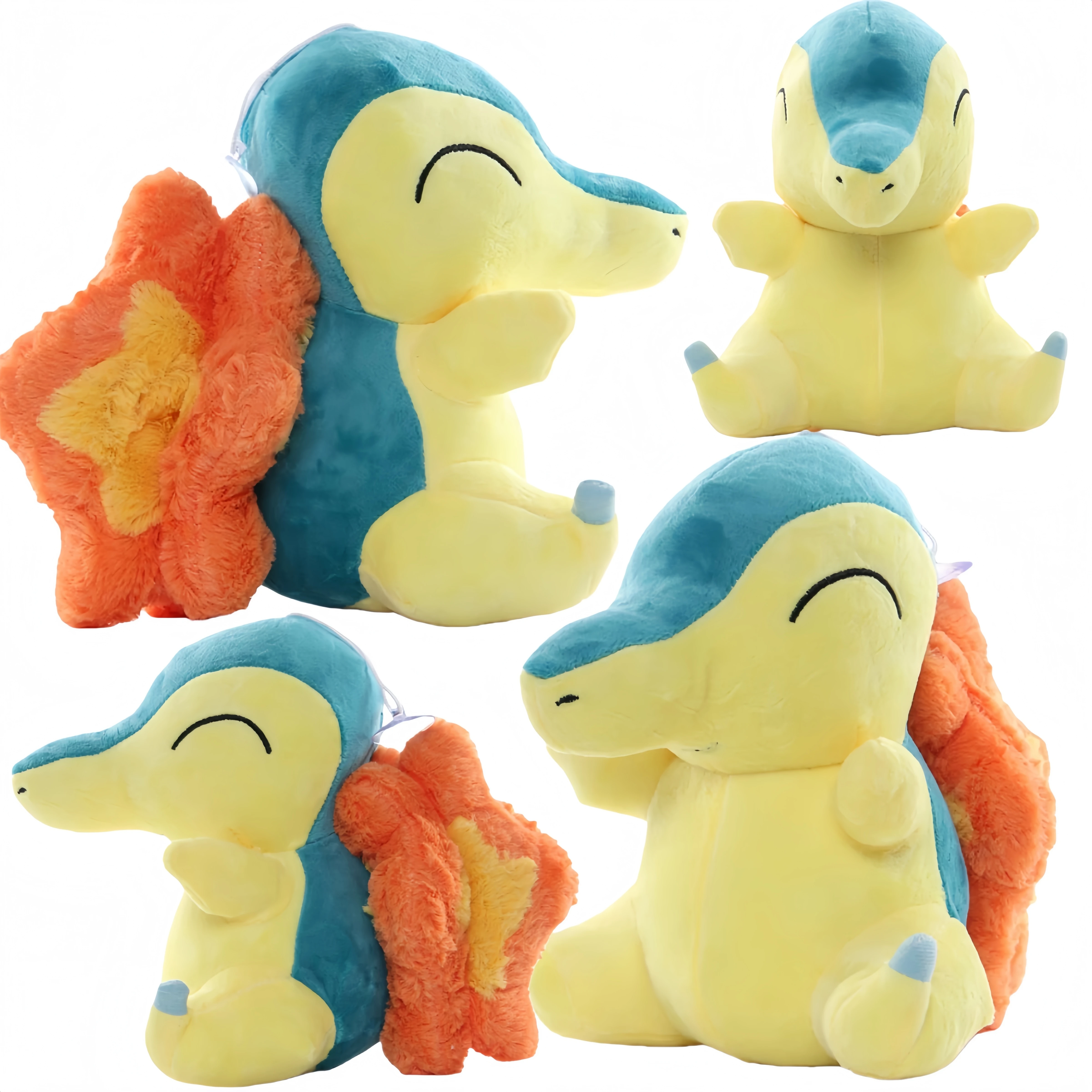 Peluche Pokémon Pikachu y Cyndaquil, juguete infantil - imagen 5
