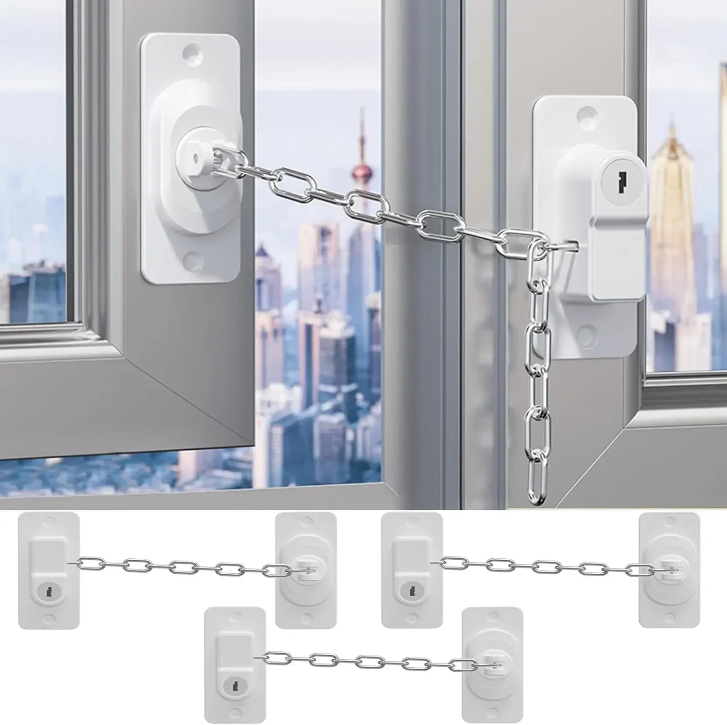 Cerradura ajustable de seguridad para nevera – Protección infantil - imagen 5