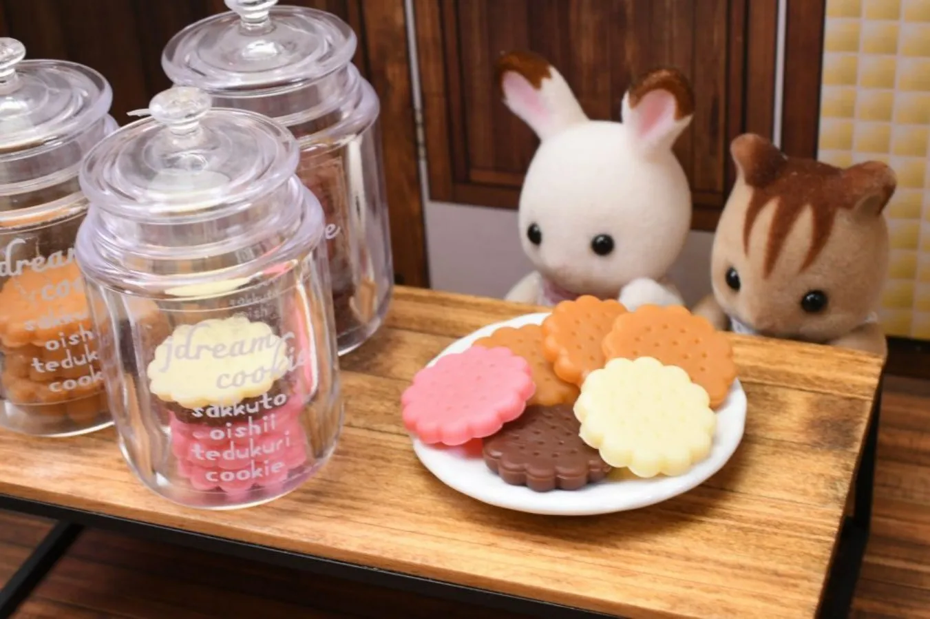 J.Dream Cápsula de juguete kawaii - casa de muñecas y galletas - imagen 5