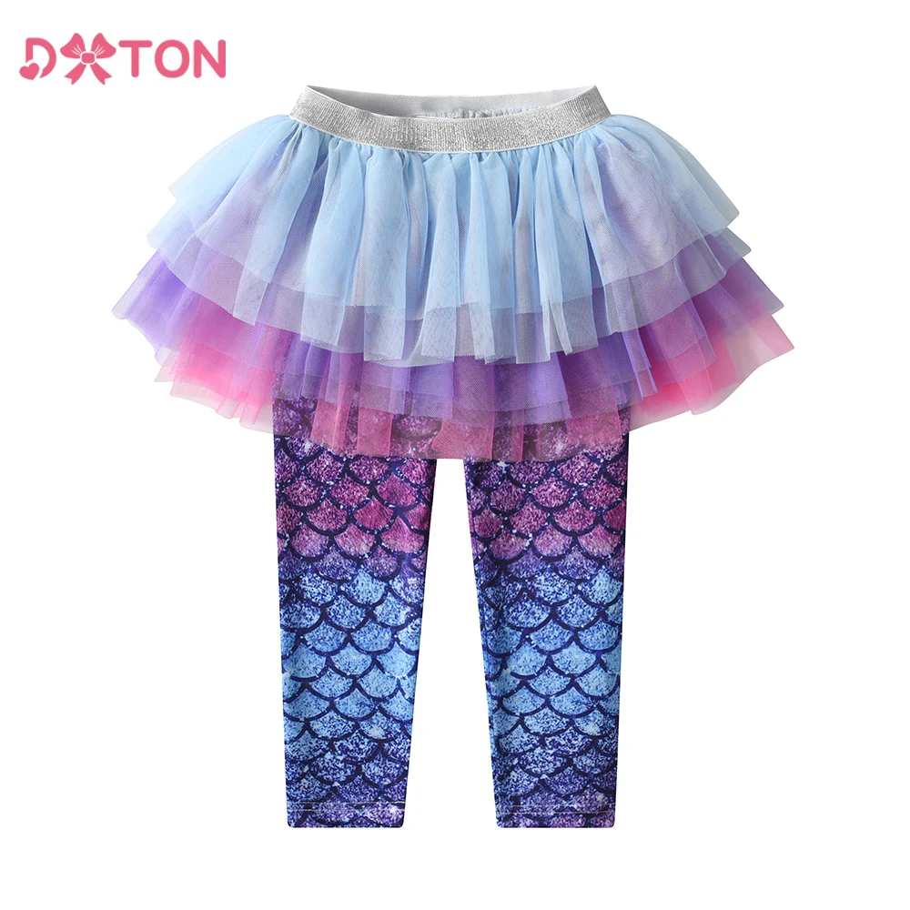 DXTON Disfraz de baile para niñas con pantalón falda tul