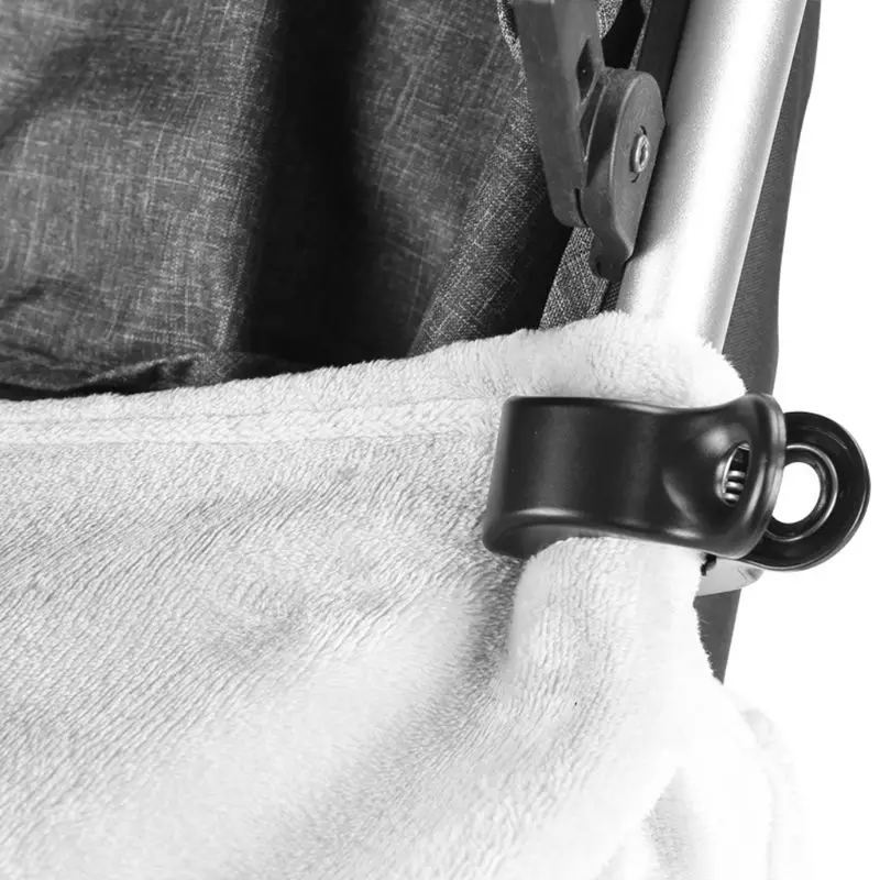 Pinzas multifuncionales para cochecito – Clips manta y protección solar - imagen 2