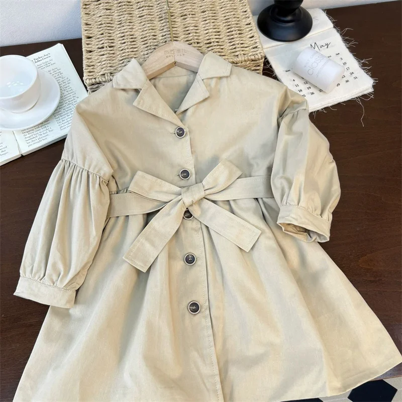 Gabardina entretiempo para niña – Chaqueta rompevientos otoño - imagen 5